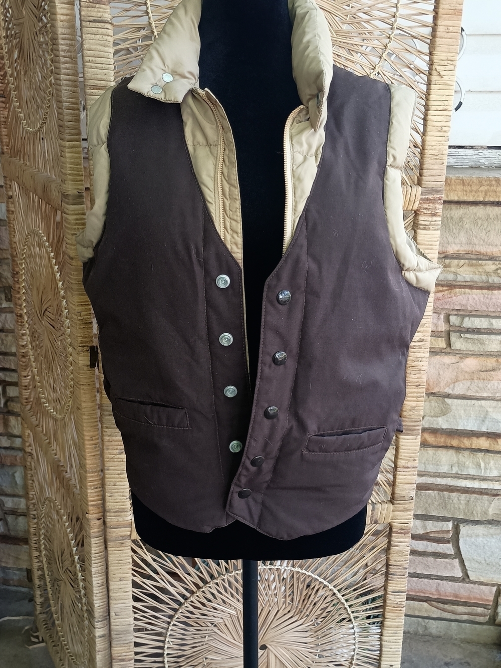 Vintage 70'S SCHOTT Western Down Vest_36